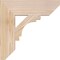 Ekena Millwork Merced Slat Smooth Bracket, Douglas Fir, 3 1/2"W x 14"D x 14"H BKT04X14X14MRC06SDF - alternate 3